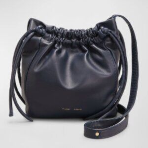 Proenza Schouler  Drawstring Shoulder Bag - Dark Blue - Calfskin Leather